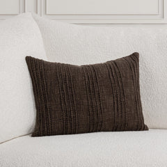 SLD Gratitude Ganache Brown Multiple Sizes Throw Pillow (Set of 2) - Ornate Home