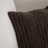 SLD Gratitude Ganache Brown Multiple Sizes Throw Pillow (Set of 2) - Ornate Home