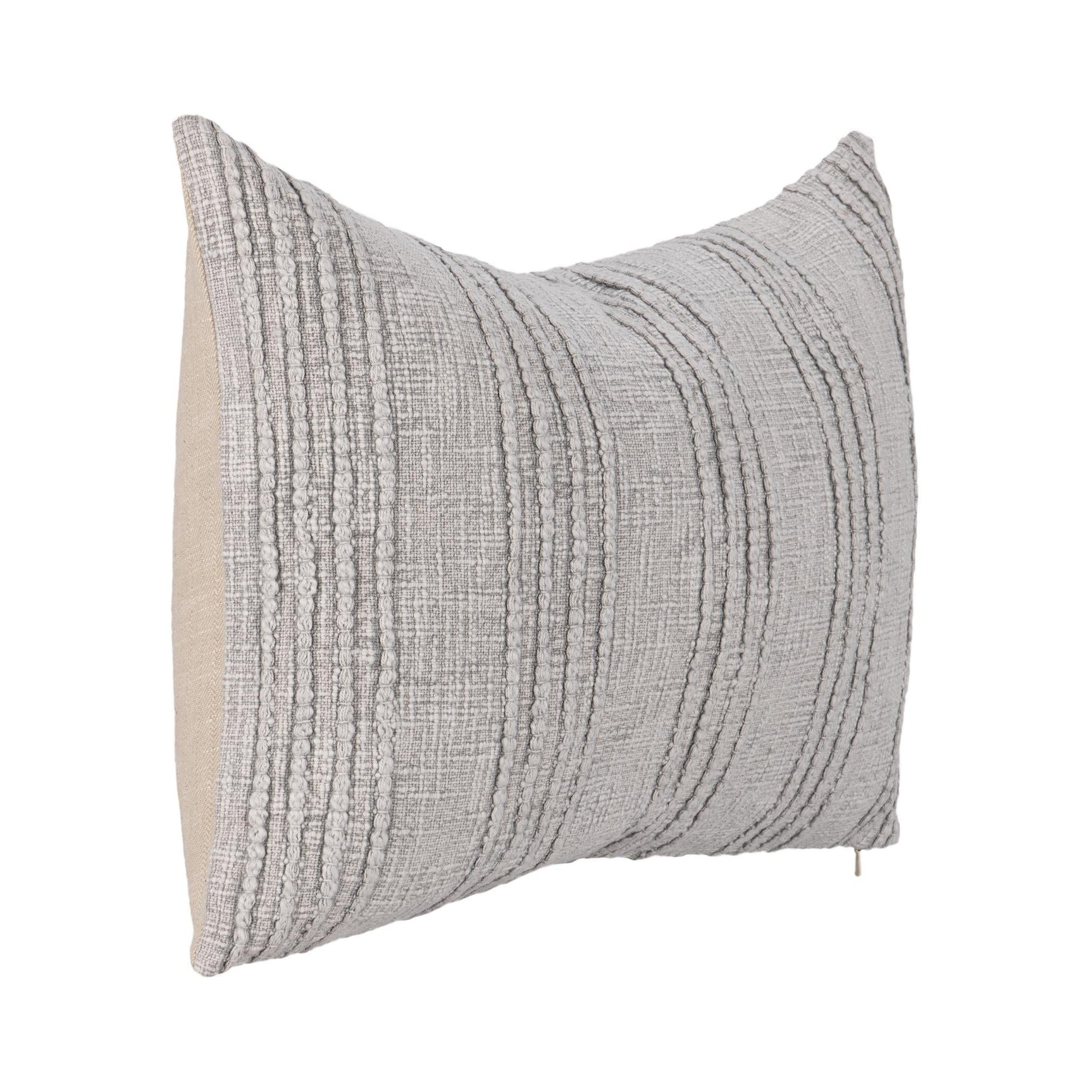 SLD Gratitude Gray Multiple Sizes Throw Pillow (Set of 2) - Ornate Home