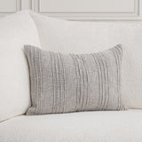 SLD Gratitude Gray Multiple Sizes Throw Pillow (Set of 2) - Ornate Home
