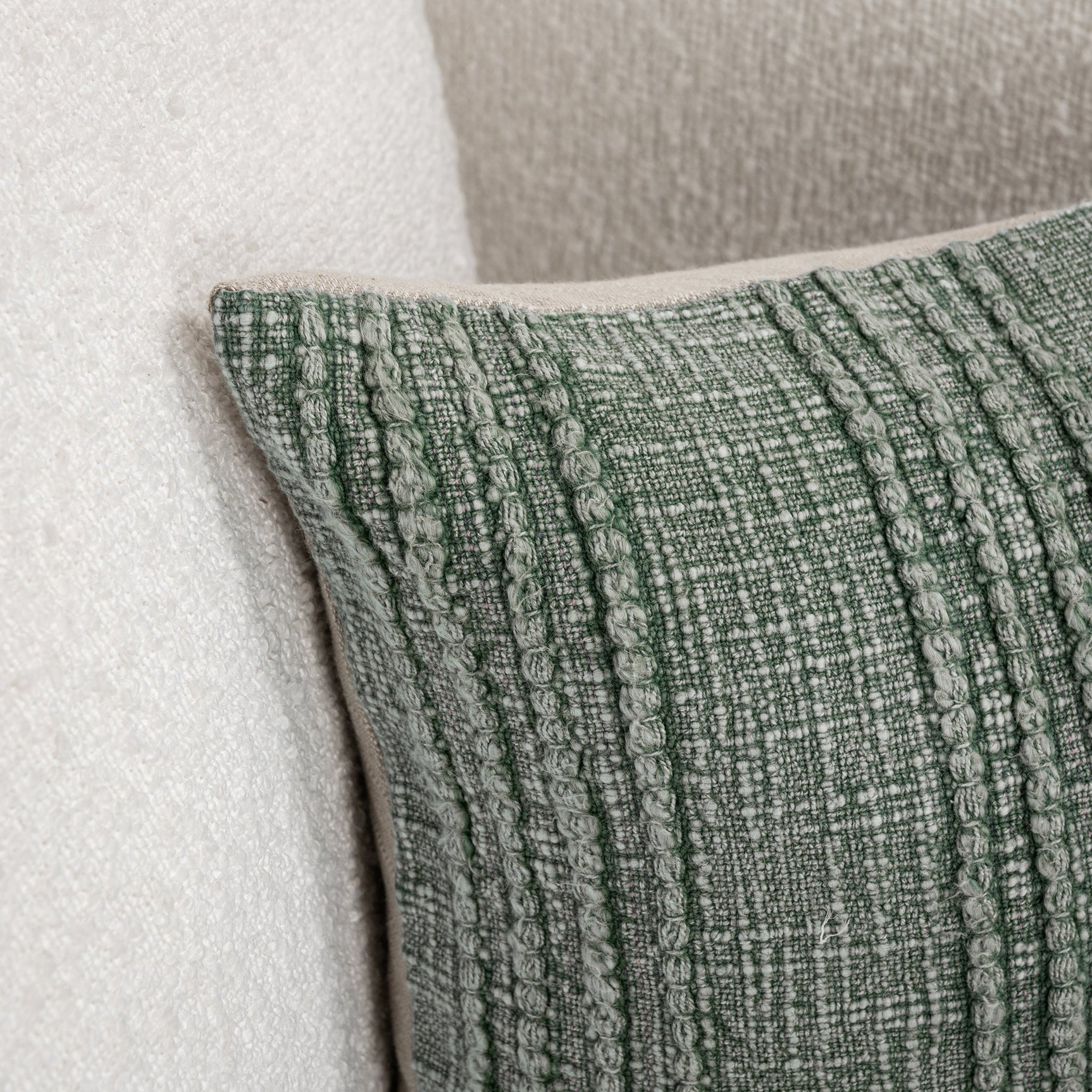 SLD Gratitude Green Multiple Sizes Throw Pillow (Set of 2) - Ornate Home