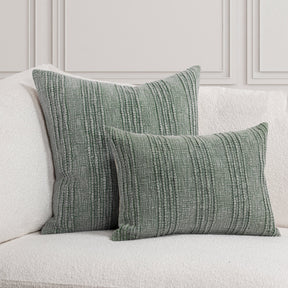 SLD Gratitude Green Multiple Sizes Throw Pillow (Set of 2) - Ornate Home