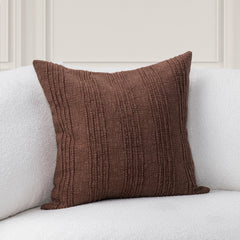 SLD Gratitude Mahogany Multiple Sizes Throw Pillow (Set of 2) - Ornate Home