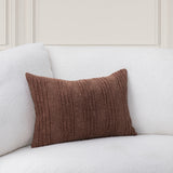 SLD Gratitude Mahogany Multiple Sizes Throw Pillow (Set of 2) - Ornate Home