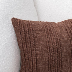 SLD Gratitude Mahogany Multiple Sizes Throw Pillow (Set of 2) - Ornate Home