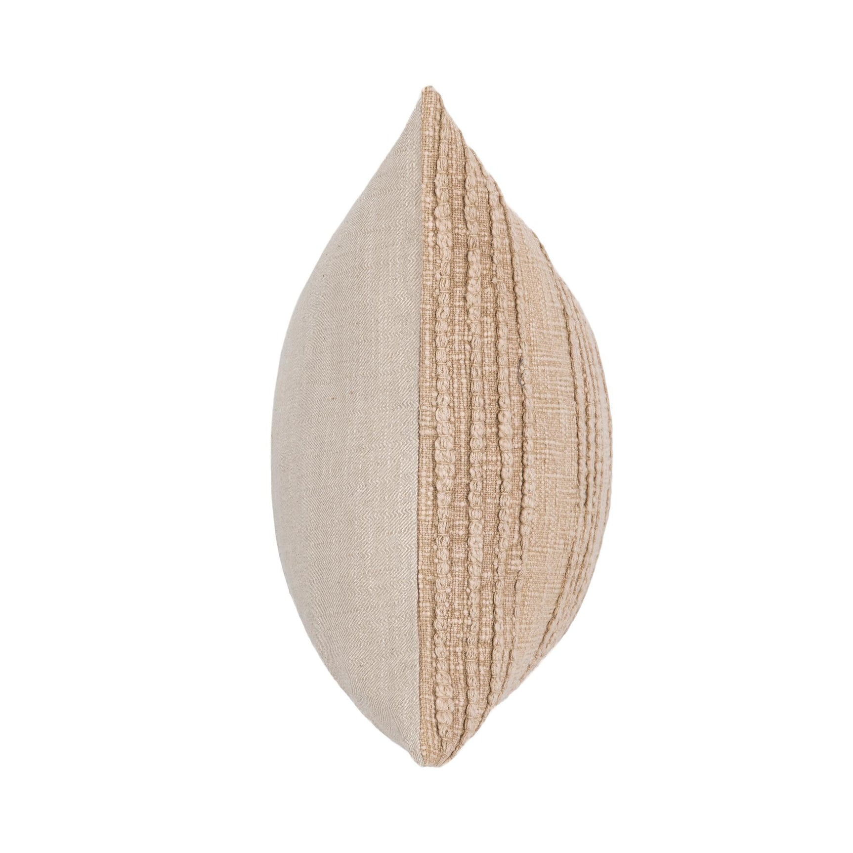 SLD Gratitude Natural Multiple Sizes Throw Pillow (Set of 2) - Ornate Home
