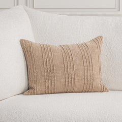 SLD Gratitude Natural Multiple Sizes Throw Pillow (Set of 2) - Ornate Home