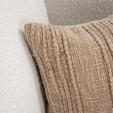 SLD Gratitude Natural Multiple Sizes Throw Pillow (Set of 2) - Ornate Home