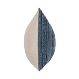 SLD Gratitude Navy Blue Multiple Sizes Throw Pillow (Set of 2) - Ornate Home