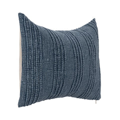 SLD Gratitude Navy Blue Multiple Sizes Throw Pillow (Set of 2) - Ornate Home