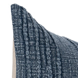 SLD Gratitude Navy Blue Multiple Sizes Throw Pillow (Set of 2) - Ornate Home