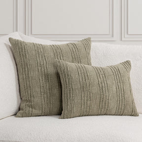 SLD Gratitude Sage Multiple Sizes Throw Pillow (Set of 2) - Ornate Home