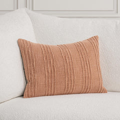 SLD Gratitude Terracotta Multiple Sizes Throw Pillow (Set of 2) - Ornate Home