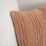 SLD Gratitude Terracotta Multiple Sizes Throw Pillow (Set of 2) - Ornate Home