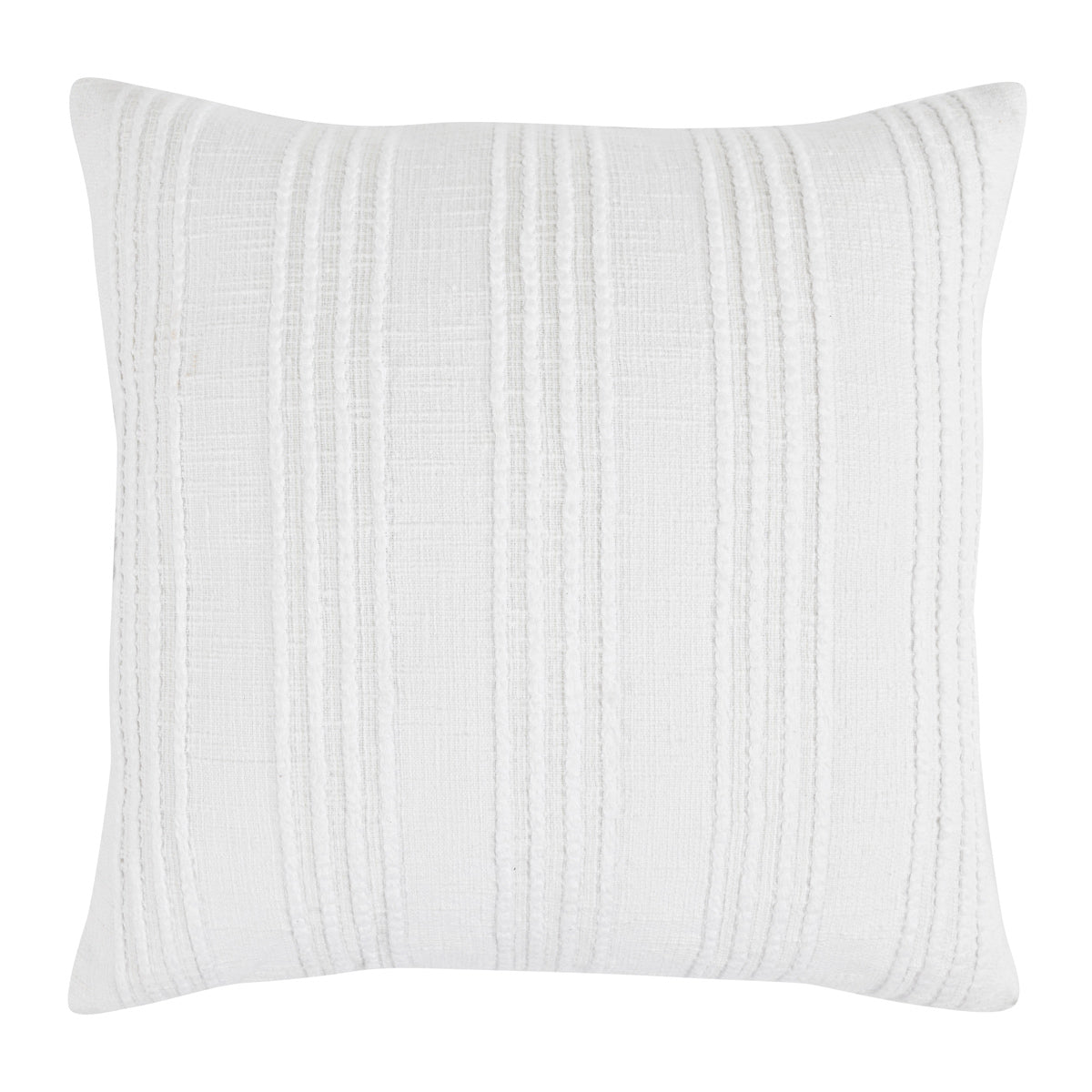 SLD Gratitude White Multiple Sizes Throw Pillow (Set of 2) - Ornate Home