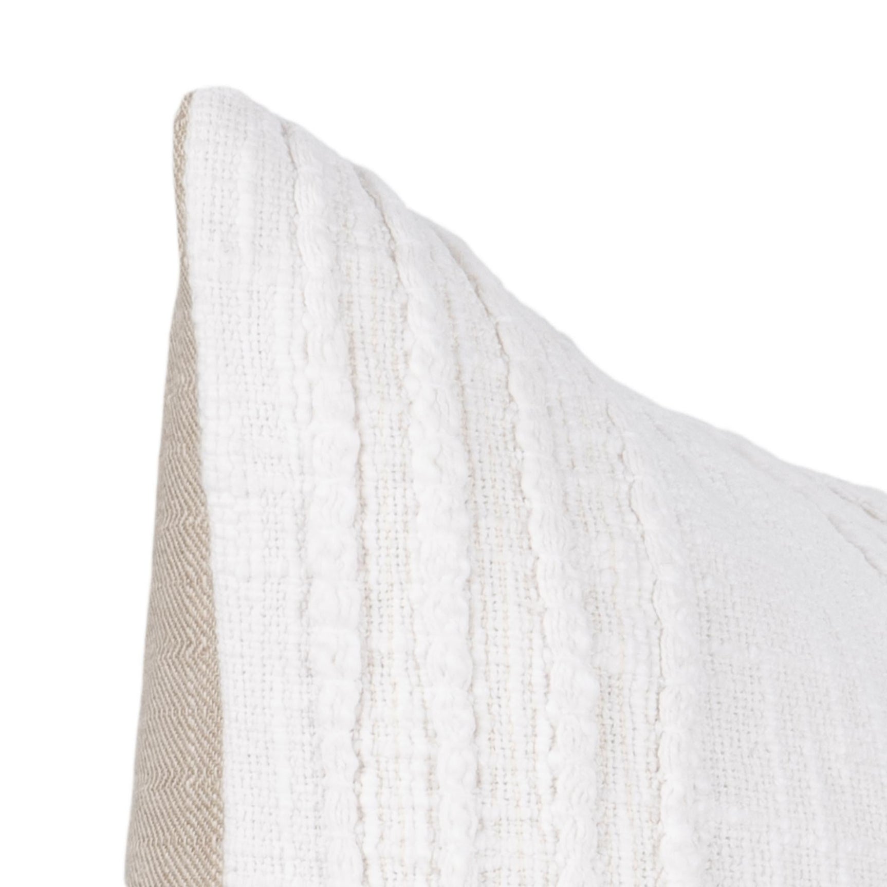 SLD Gratitude White Multiple Sizes Throw Pillow (Set of 2) - Ornate Home