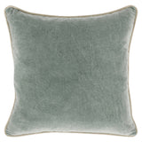 SLD Heirloom Bay Green Velvet Multiple Sizes Throw Pillow (Set of 2) - Ornate Home