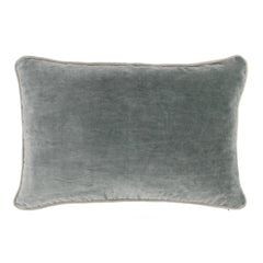 SLD Heirloom Bay Green Velvet Multiple Sizes Throw Pillow (Set of 2) - Ornate Home