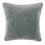 SLD Heirloom Bay Green Velvet Multiple Sizes Throw Pillow (Set of 2) - Ornate Home