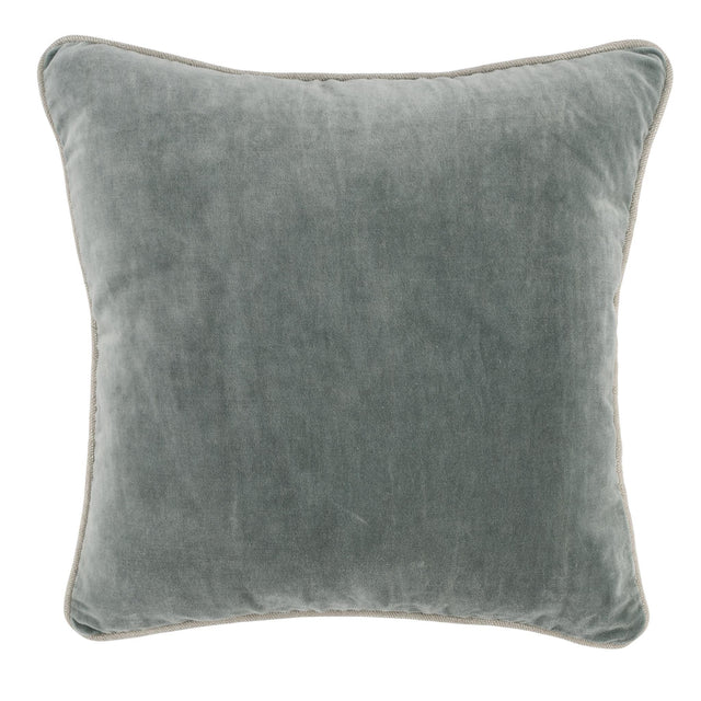 SLD Heirloom Bay Green Velvet Multiple Sizes Throw Pillow (Set of 2) - Ornate Home