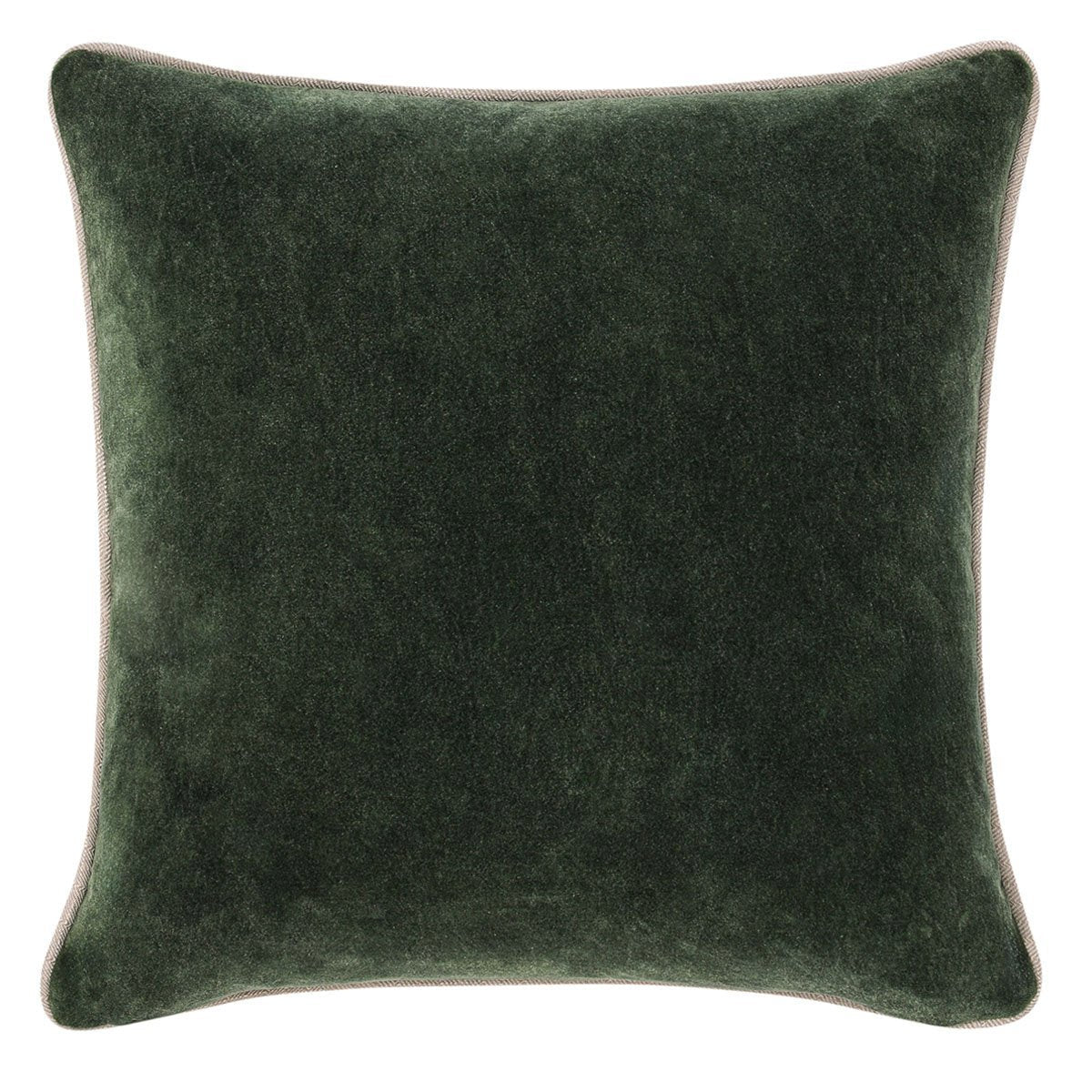 SLD Heirloom Forest Green Velvet Multiple Sizes Throw Pillow (Set of 2) - Ornate Home