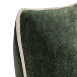 SLD Heirloom Forest Green Velvet Multiple Sizes Throw Pillow (Set of 2) - Ornate Home