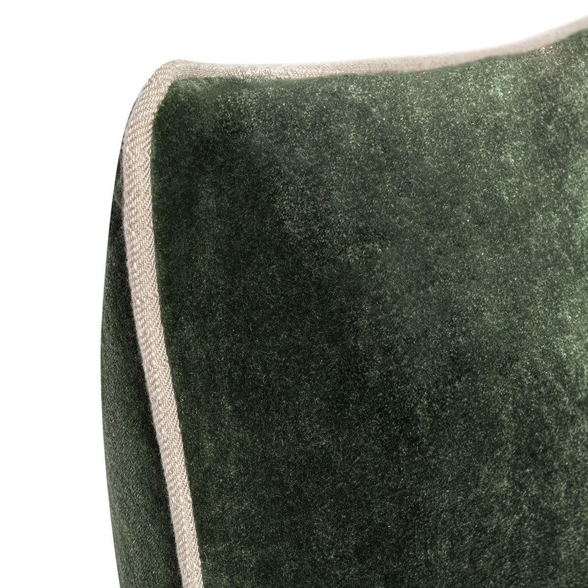 SLD Heirloom Forest Green Velvet Multiple Sizes Throw Pillow (Set of 2) - Ornate Home