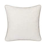 SLD Heirloom Ivory Velvet Multiple Sizes Throw Pillow (Set of 2) - Ornate Home