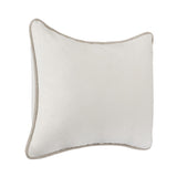 SLD Heirloom Ivory Velvet Multiple Sizes Throw Pillow (Set of 2) - Ornate Home