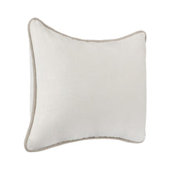 SLD Heirloom Ivory Velvet Multiple Sizes Throw Pillow (Set of 2) - Ornate Home