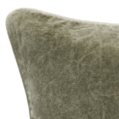 SLD Heirloom Moss Velvet Multiple Sizes Throw Pillow (Set of 2) - Ornate Home