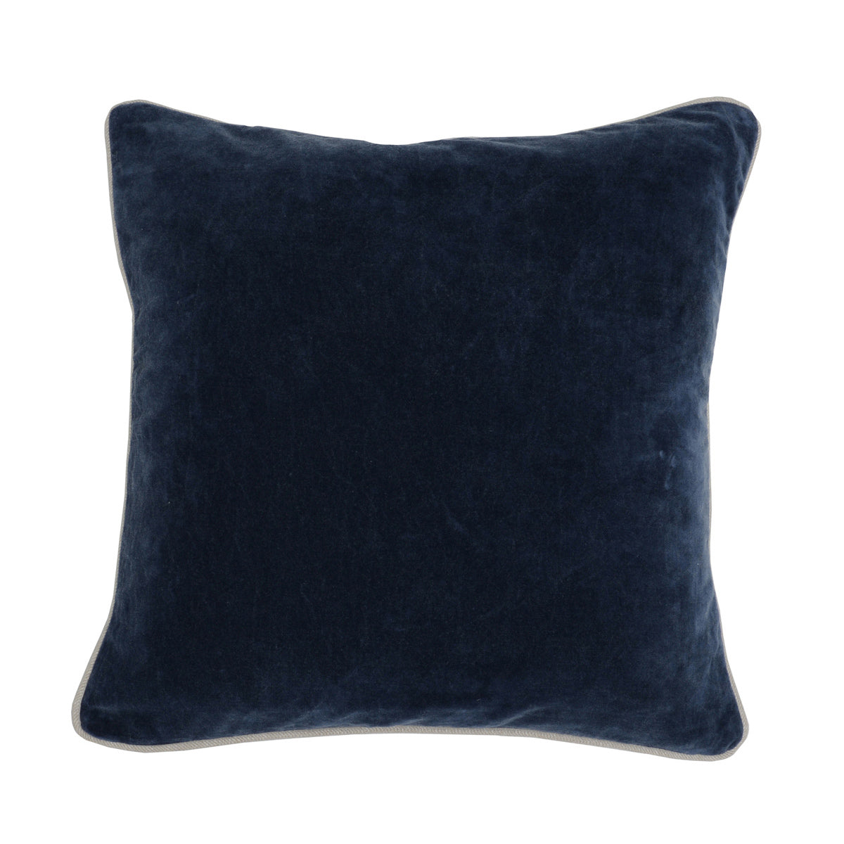 SLD Heirloom Navy Velvet Multiple Sizes Throw Pillow (Set of 2) - Ornate Home