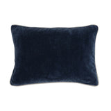 SLD Heirloom Navy Velvet Multiple Sizes Throw Pillow (Set of 2) - Ornate Home