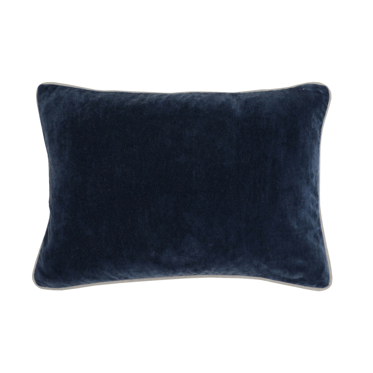 SLD Heirloom Navy Velvet Multiple Sizes Throw Pillow (Set of 2) - Ornate Home