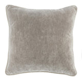 SLD Heirloom Silver Velvet Multiple Sizes Throw Pillow (Set of 2) - Ornate Home