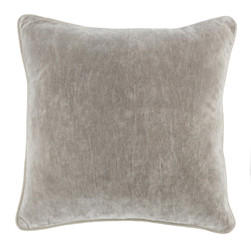 SLD Heirloom Silver Velvet Multiple Sizes Throw Pillow (Set of 2) - Ornate Home