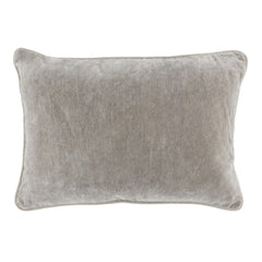 SLD Heirloom Silver Velvet Multiple Sizes Throw Pillow (Set of 2) - Ornate Home