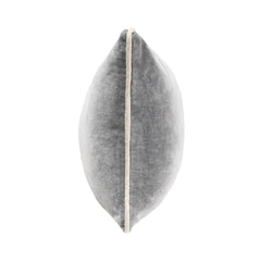 SLD Heirloom Stone Gray Velvet Multiple Sizes Throw Pillow (Set of 2) - Ornate Home