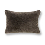 SLD Heirloom Velvet Dark Clove Throw Pillow (Set of 2) - Ornate Home