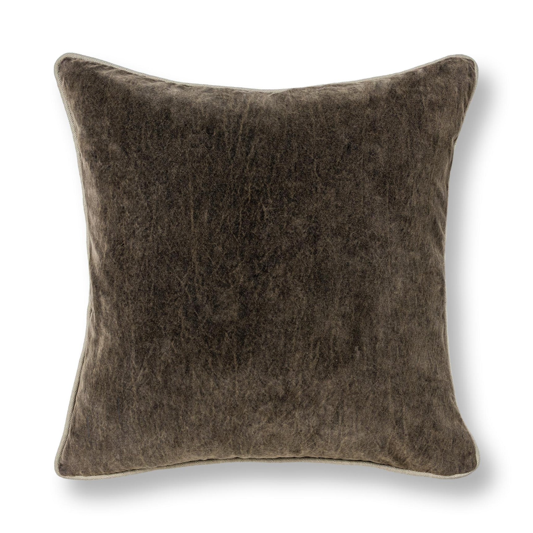 SLD Heirloom Velvet Dark Clove Throw Pillow (Set of 2) - Ornate Home