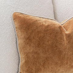 SLD Heirloom Velvet Turmeric Throw Pillow (Set of 2) - Ornate Home