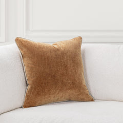 SLD Heirloom Velvet Turmeric Throw Pillow (Set of 2) - Ornate Home
