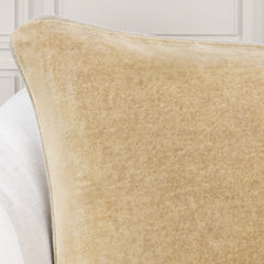 SLD Heirloom Wheat Velvet Multiple Sizes Throw Pillow (Set of 2) - Ornate Home