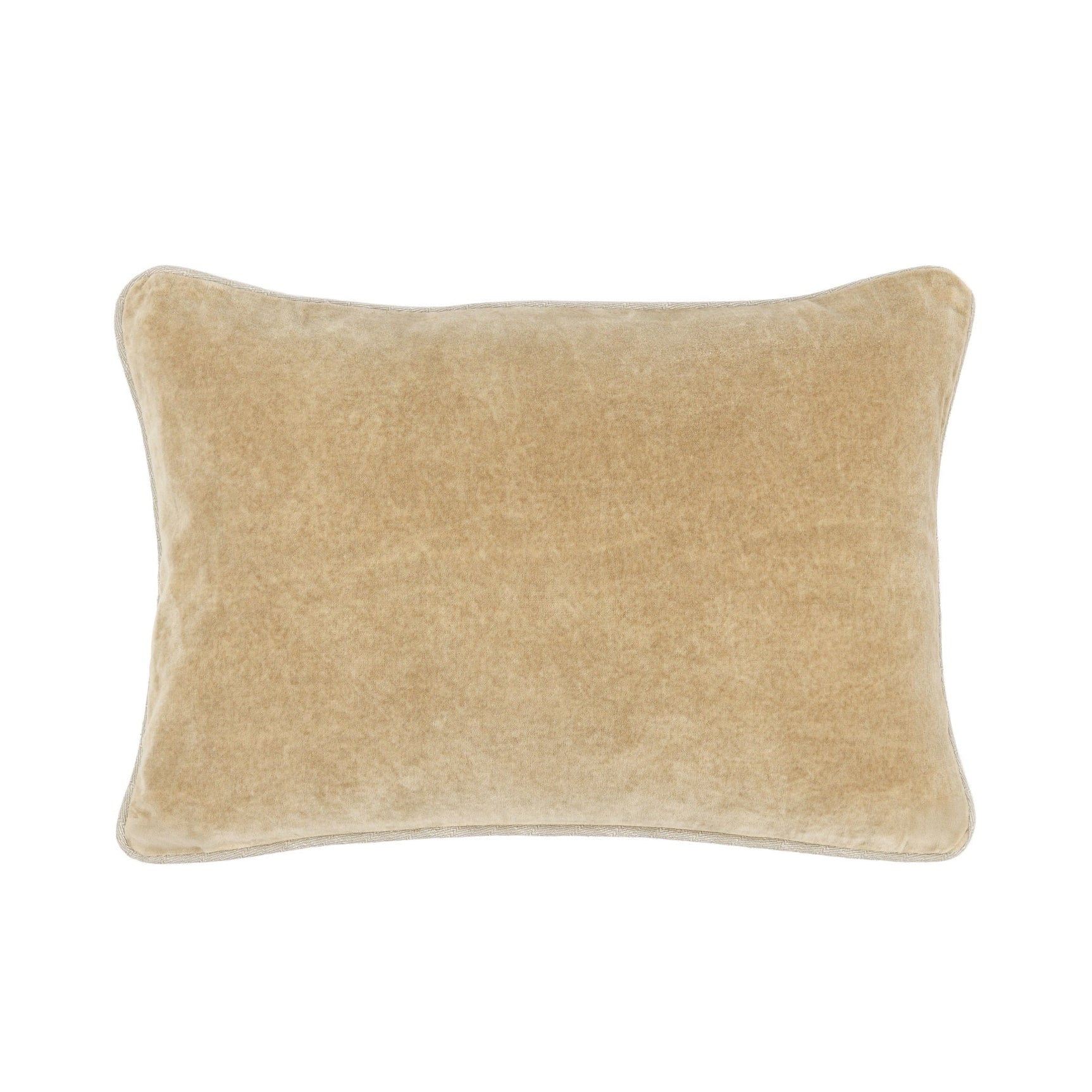 SLD Heirloom Wheat Velvet Multiple Sizes Throw Pillow (Set of 2) - Ornate Home