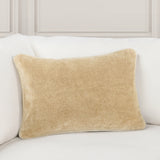 SLD Heirloom Wheat Velvet Multiple Sizes Throw Pillow (Set of 2) - Ornate Home