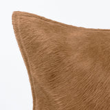 SLD Hide Canada Honey Tan 20x20 Throw Pillow (Set of 2) - Ornate Home