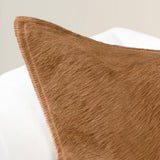 SLD Hide Canada Honey Tan 20x20 Throw Pillow (Set of 2) - Ornate Home