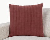 SLD Hunter Cherrywood Red 22x22 Throw Pillow (Set of 2) - Ornate Home