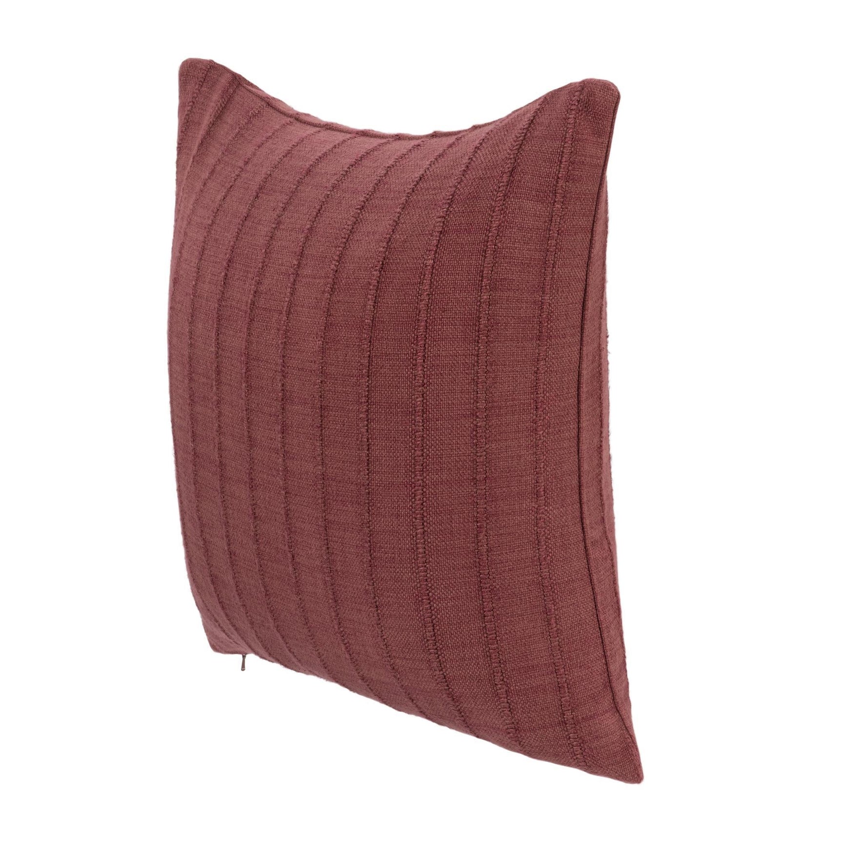 SLD Hunter Cherrywood Red 22x22 Throw Pillow (Set of 2) - Ornate Home