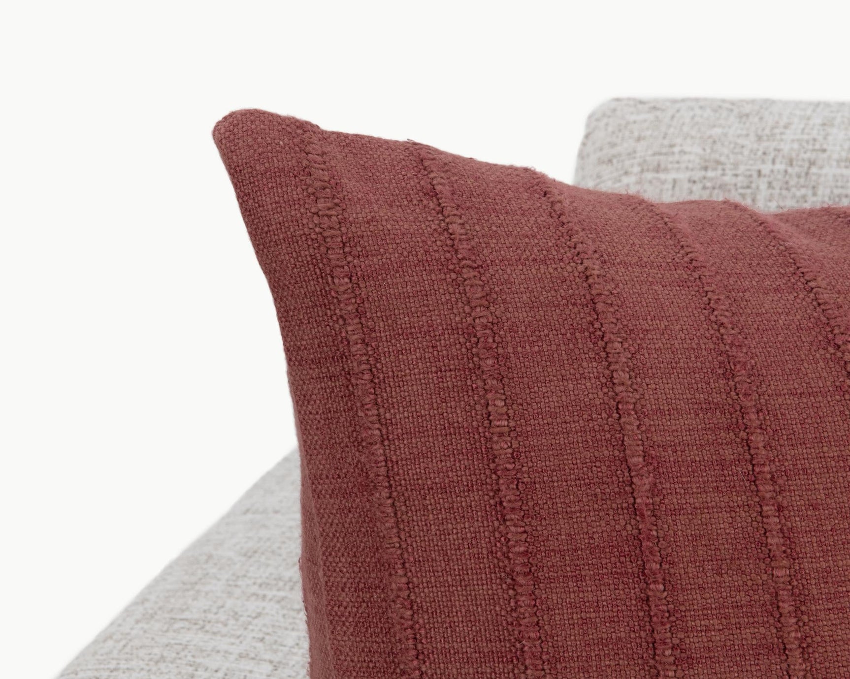 SLD Hunter Cherrywood Red 22x22 Throw Pillow (Set of 2) - Ornate Home